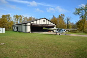Airplane Hangar - Country homes for sale and luxury real estate including horse farms and property in the Caledon and King City areas near Toronto